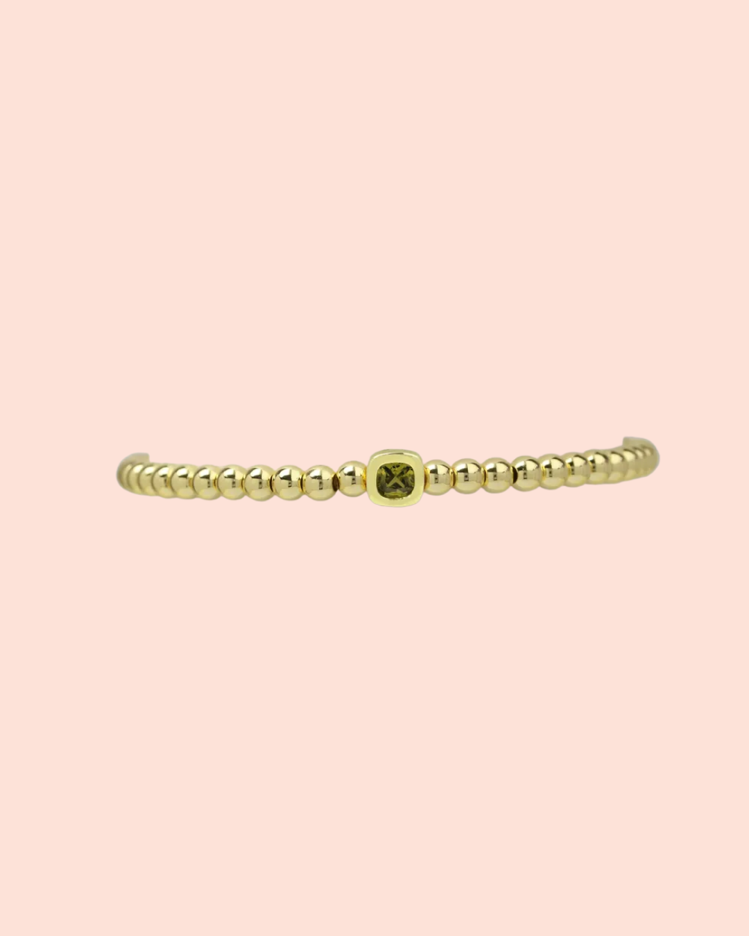 August β The Peridot Power Bracelet