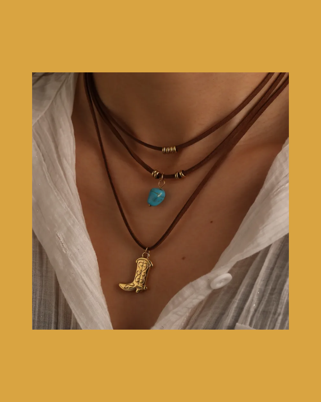 The Boot Necklace