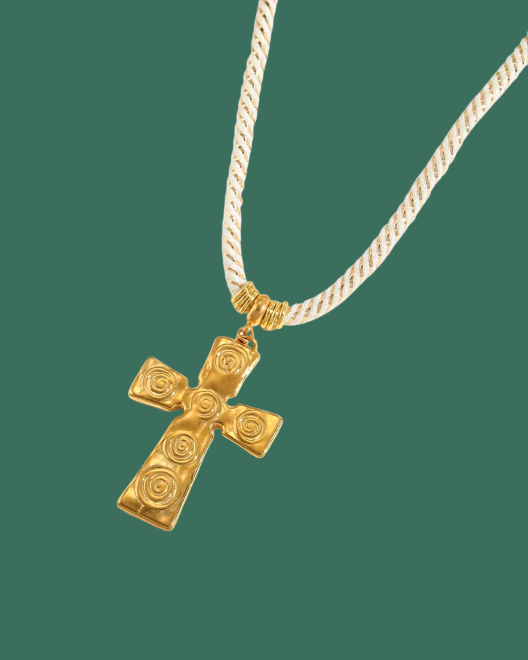 The Golden Cross Necklace