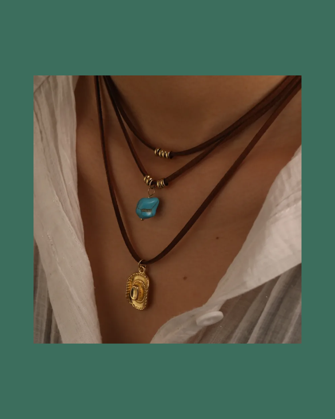 The Cowgirl Hat Necklace