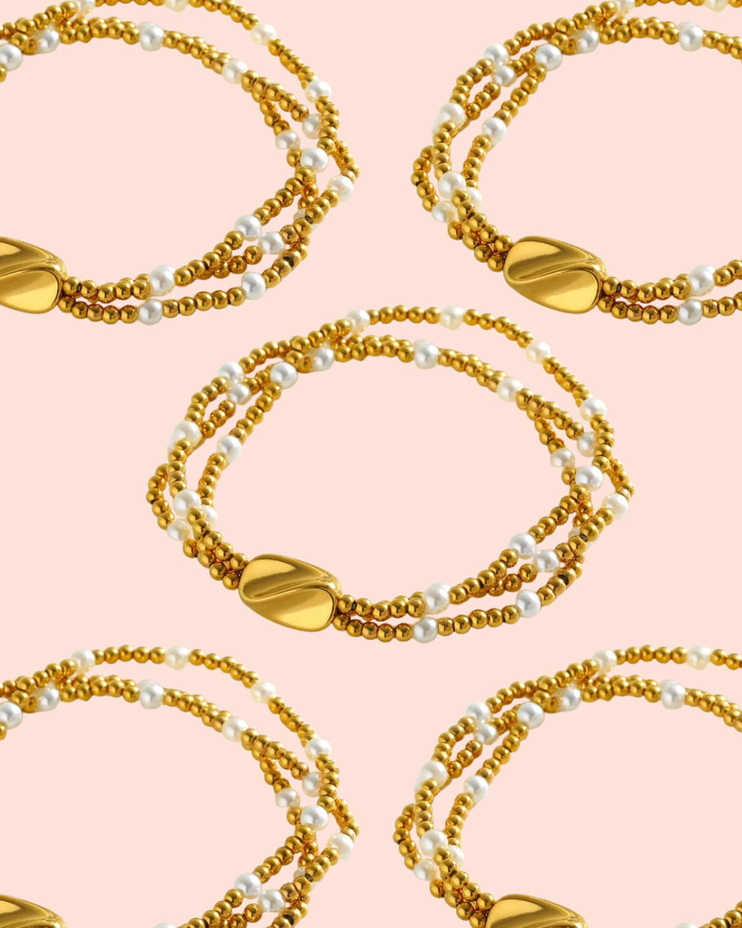 The Golden Pearl Bracelet