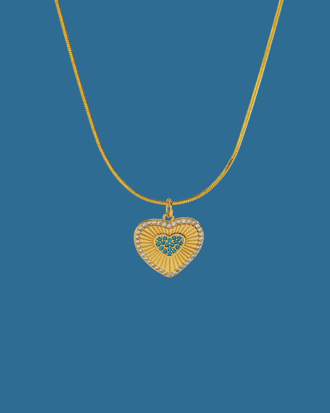 The Ocean Heart Necklace