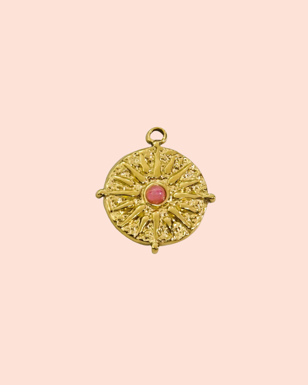 Shimmerstone Round Amulet Charm