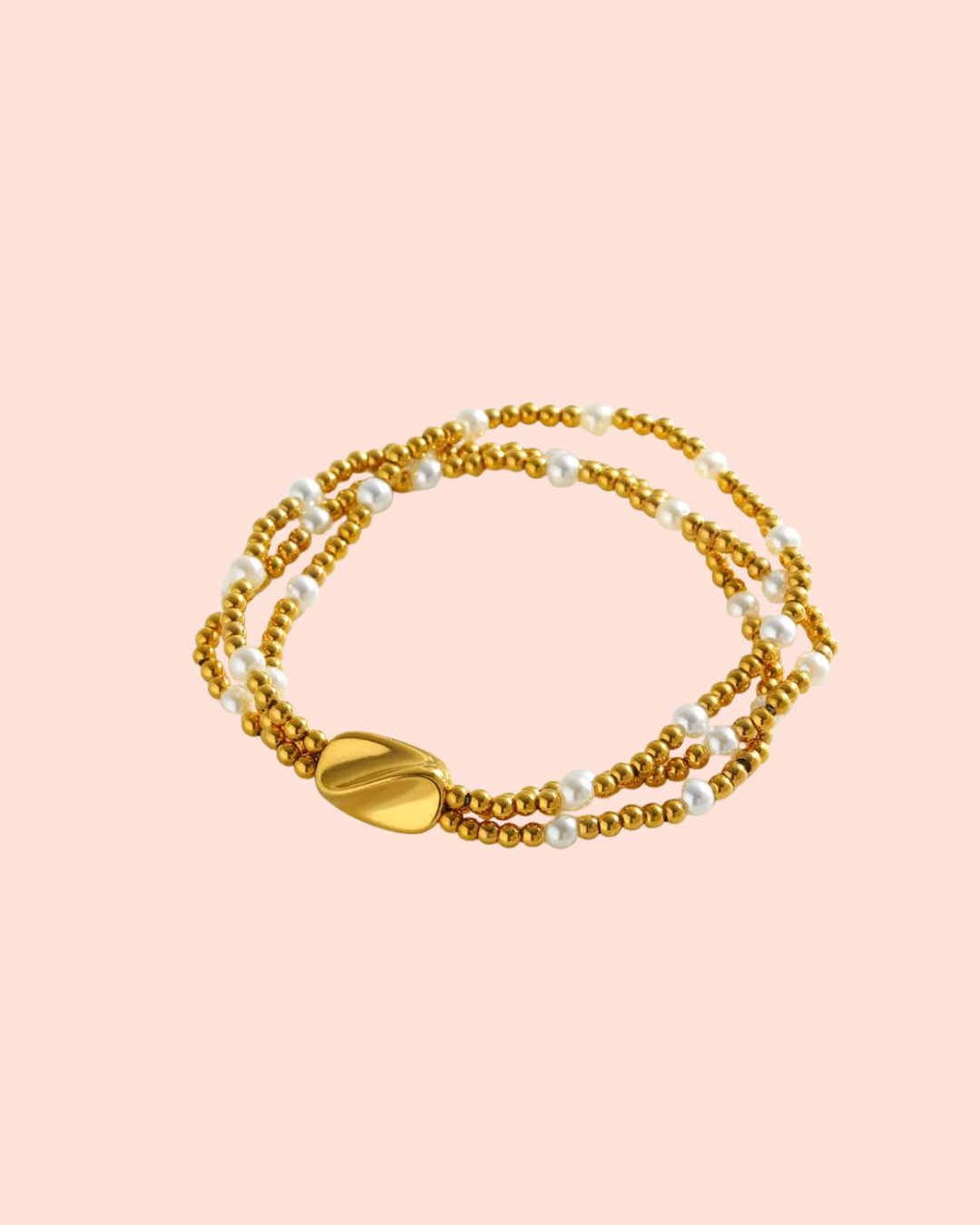 The Golden Pearl Bracelet